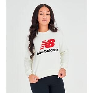 New Balance Stadium Crew Pullover with Varsity Logo